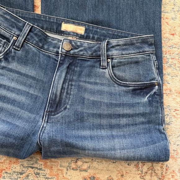 Kut From The Kloth Goldie Super Flare Denim Jeans — Size 4 - Picture 3 of 7